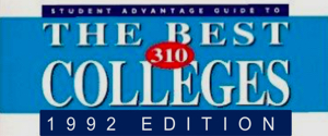 College Rankings Books