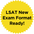 LSAT sale sticker